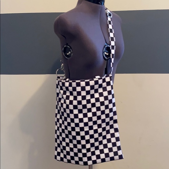 Handbags - Checkered board crossbody